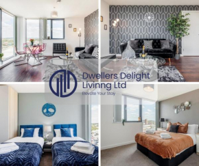 Basildon - Dwellers Delight Living Ltd Serviced Accommodation , 2 Bedroom Penthouse Basildon Essex with Free Wifi & secure parking